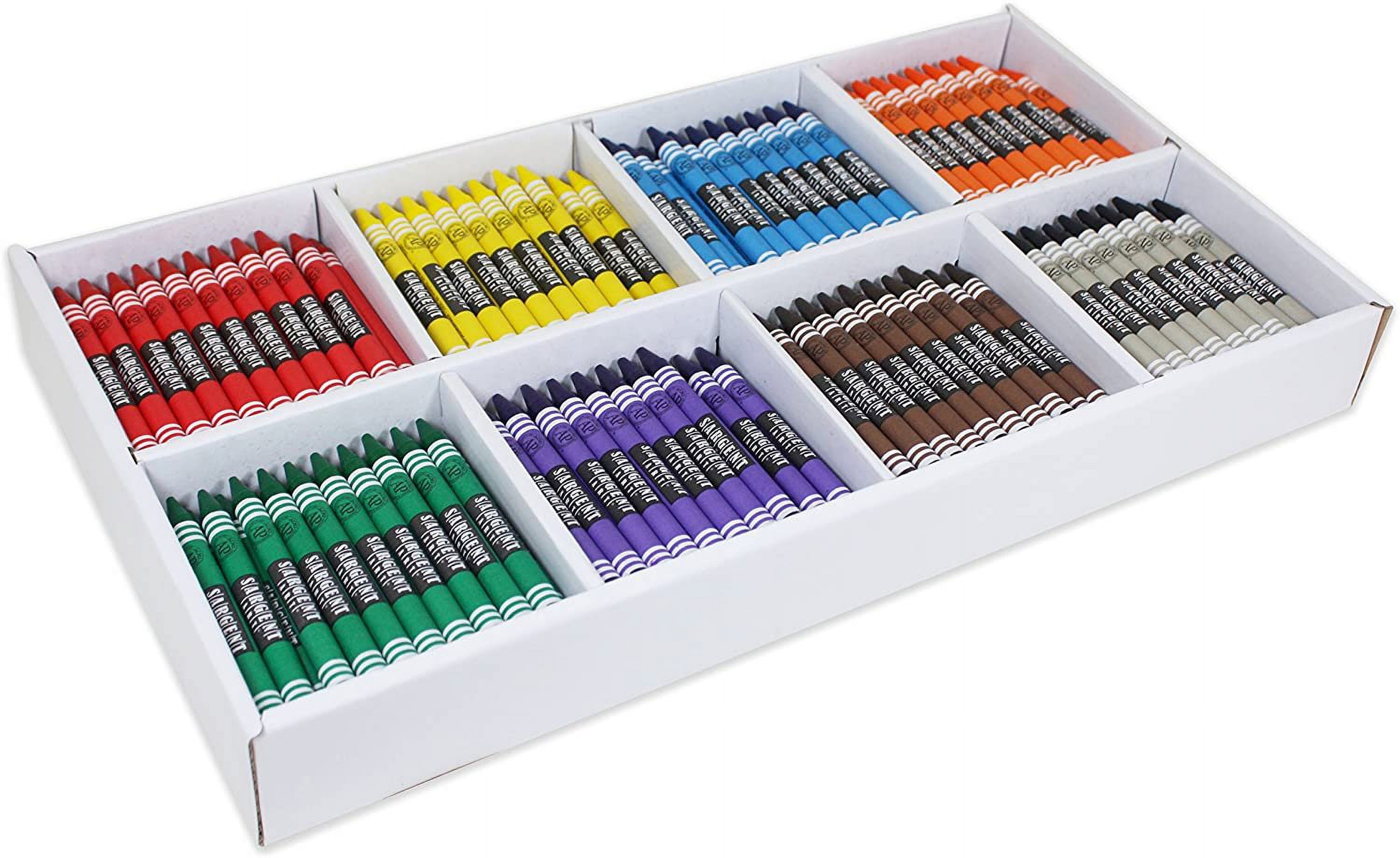 Crayola Crayon Classpack Large Crayons 400ct Bulk Crayons for Classroom  School Supplies for Teachers Standard Packaging