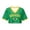 Green #1, variant on KDDYLITQ Soccer Cup Shirts 2026 Women V Neck Print Crop Tops Casual Soccer Fan Short Sleeve Crop Jersey Summer Going Out Tops White L