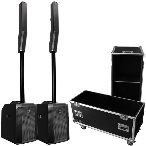 Electro Voice Evolve 50 Portable Bluetooth Column Pa Systems With Odyssey Pa System Flight Case Package Walmart Com Walmart Com