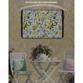 thumbnail image 2 of Farmhouse Floral Outdoor TV Cover 40 to 43 inch Lemon Eucalyptus Leaf Watercolor Plant Waterproof Dustproof TV Covers for Outside with Zipper Remote Control Pocket Flat Screen Protectors, 2 of 7