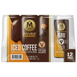 Victor Allen's Coffee Caramel Iced Canned Latte, 11oz Cans (12