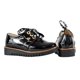 thumbnail image 3 of Zapatos Niña Mujer Estilo Casual escolares MAMBO M-443 TALLA 25.5 CM NEGRO CHAROL, 3 of 5