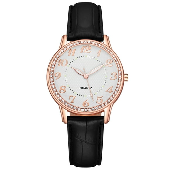 Ladies Watch Fashion Belt Watch for Men Leather Band Glow in Dark Watch Face Watch Watch Straps for Men Watch for Elderly Watch Bands for Men 20mm Mens Watch for Men Arm Bands Watch Men Watch Faces