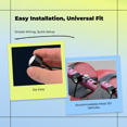 thumbnail image 4 of Abbraccia Luz LED impermeable para espejo moto, 4 of 6