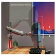 thumbnail image 3 of Soporte Gaming con RGB para Monitor 32–60" | Brazo Ergonómico Ajustable | Negro, 3 of 5