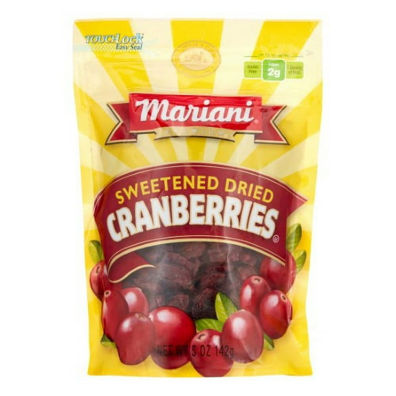 Mariani Sweetened Dried Cranberries (Pack of 12)