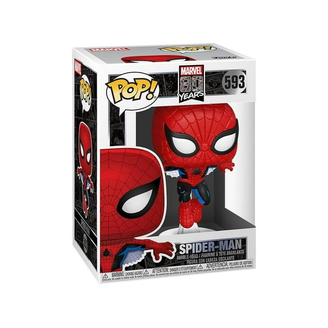Figura Funko Pop Spider Man Primera Aparición 4.5 Pulgadas