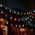thumbnail image 1 of Guirnalda de luces LED en forma de bola, 10m, 20m, 50m, enchufe europeo/estadounidense, guirnalda de Navidad para boda, guirnalda de luces de cuento de hadas, luz decorativa para jardín al aire libre, 1 of 4