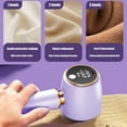thumbnail image 2 of Yufenmy Clearance,Household Essentials,Lint Remover for Clothes Electric Fabric Shaver,Rechargeable Sweater Defuzzer with Stainless Steel Blades,Remove Fuzz,Pills from Clothes,Sofa,Blanket, 2 of 6