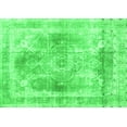 thumbnail image 1 of Ahgly Company Indoor Rectangle Abstract Green Contemporary Area Rugs, 2' x 3', 1 of 1
