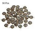 thumbnail image 3 of Alphabet Q Letter Charm Double Sided Enamel Initial Alphabet Pendant Black, for Jewelry Making, 50pcs, 3 of 7
