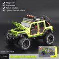 thumbnail image 1 of 1:24 Alloy Big Wheel Off-road Vehicle Model Back Shock With Sound And Light Door Openable Children's Toy Car, 1 of 5