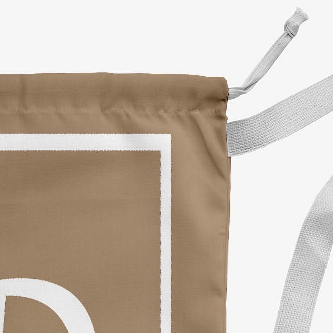 Simply Daisy Classic Monogram 18 x 29 in D Laundry Bag