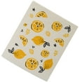 thumbnail image 1 of Billuyoard Paño de limpieza de cocina Cuencos Toalla de Platos Trapo de Utensilios de cocina Paños absorbentes para el hogar con patrones Suministros de limpieza para el hogar Limón, 1 of 6