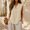 Beige, variant on Linen Tank Tops Sleeveless Summer Linen Shirts Linen Vest for Women Garment Friendly Tank Tops Summer Beach Sleeveless Tops Peter Pan Collar Shirts Gauze Camisole Shirts