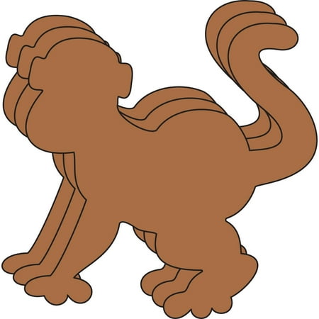 - Large Single Color Cut-Out - Monkey
