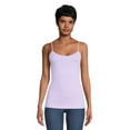 thumbnail image 3 of Time and Tru Women's Cami with Adjustable Straps, 5 Pack, Sizes XS-XXXL, 3 of 5