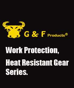 G & F Products Heat-Resistant Fireplace Gloves, Extra Long Cuff, 1 Piece - image 3 of 7