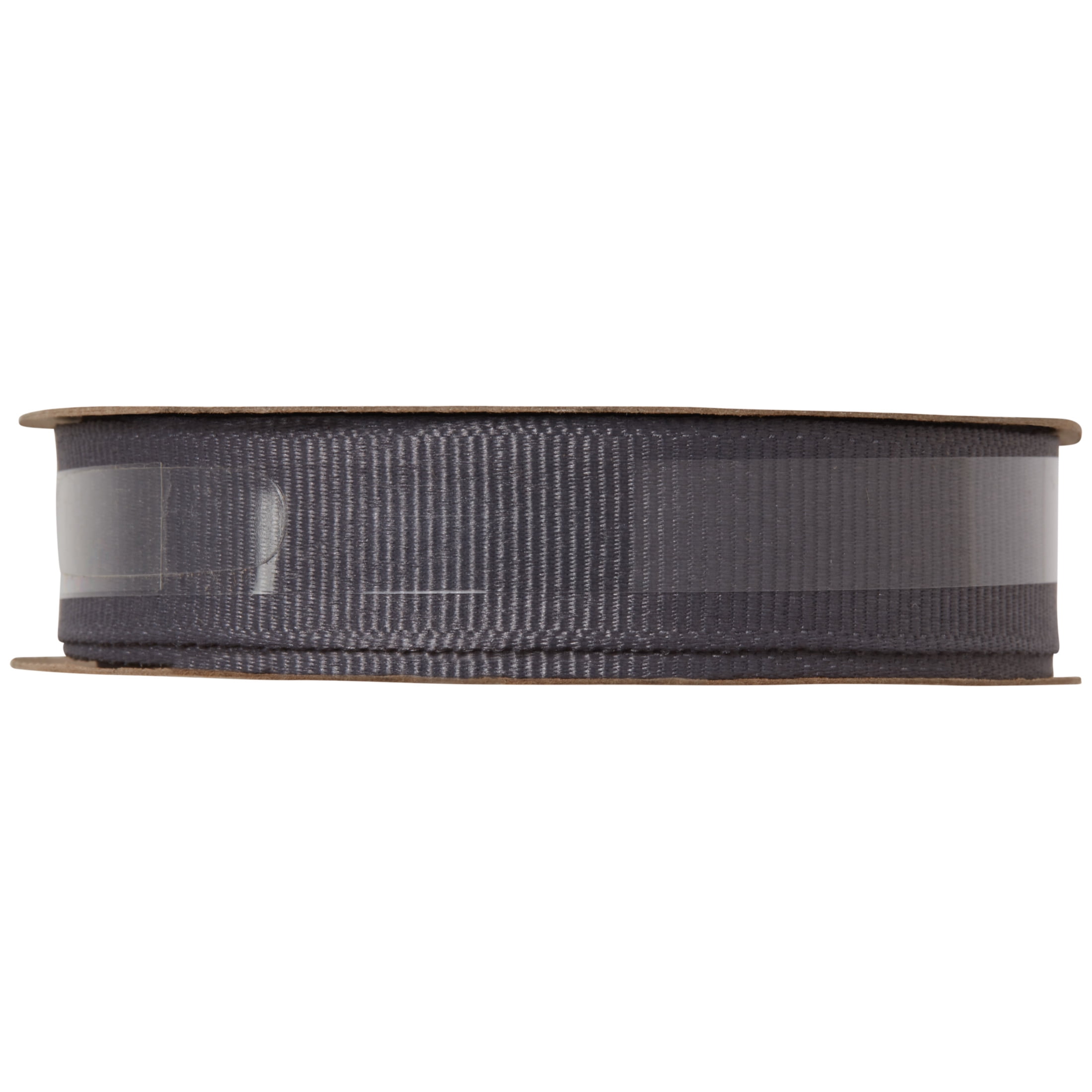 (3 pack) Offray Ribbon, Pewter Grey 5/8 inch Grosgrain Polyester Ribbon, 18 feet