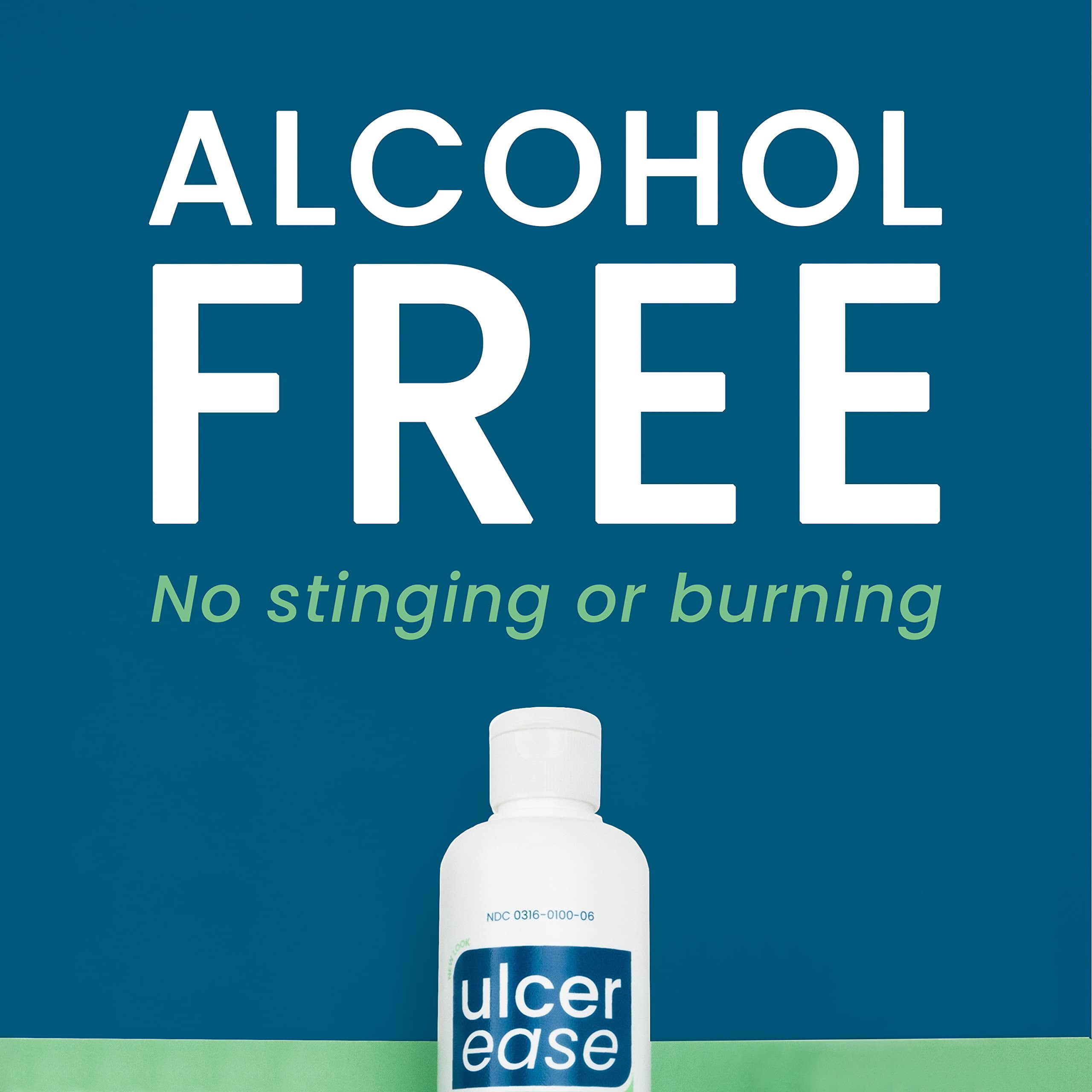 Ulcer Ease Anesthetic Mouth Rinse - 6 oz