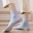 thumbnail image 5 of Comfortable Men Cotton Socks, Short Socks, Breathable, Thin Casual Socks, Men Running Hiking Socks, 5 of 5