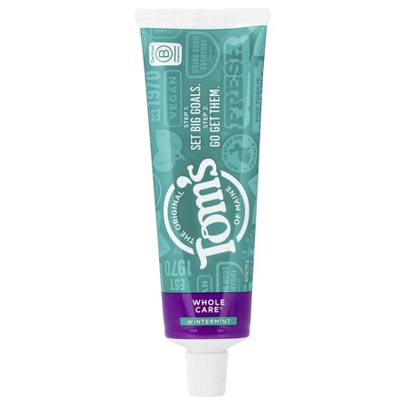 Tom's of Maine Whole Care Natural Toothpaste, Wintermint 4 oz