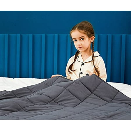 AN Kids Weighted Blanket 7 Pounds (41" x 60", Throw Size) Perfect for
