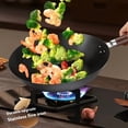 thumbnail image 5 of SUPOR Physical Non-Stick Cast Iron Wok 32cm Heavy Duty Non-Toxic Kitchen Cooking Pan for Gas Stove/Fireplace, Durable and Rust-Resistant, 5 of 6