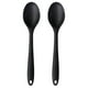 thumbnail image 1 of Cuchara de silicona para revolver, utensilios de cocina antiadherentes, cuchara de silicona para cocina, 2 uds., 1 of 6