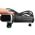 thumbnail image 3 of Mosiee Long Lasting Led Display Meter For Electric Scooter Ebike Bicycle Throttle Grip Handlebar Grips With Led Meter, 3 of 6