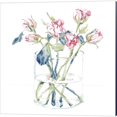 thumbnail image 2 of Great Art Now Hockney Roses by Emma Caroline 2 Piece Canvas Art Set Each 14W x 14H, 2 of 3