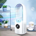 thumbnail image 1 of Bladeless Fan Portable Air Conditioner LED Display Desktop Fanless Blade Cooler Cooling Fan Tower Air Cooler  for Office Bedroom, 1 of 6