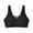 Black, variant on Bigersell Seamless Pullover Bras Women Pull-On Bras Back-Smoothing Ladies Push-up Padded Bralette Comfort Soft V-Neck Women's Sports Bras No Underwire Everyday Wire-Free Bra Green XXL