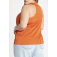 thumbnail image 2 of ELOQUII Women's Plus Size Halter Neck Top, 2 of 4