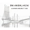 thumbnail image 2 of CafePress - Bar Harbor Schooner -  Round Wood Ornament 4", 2 of 2