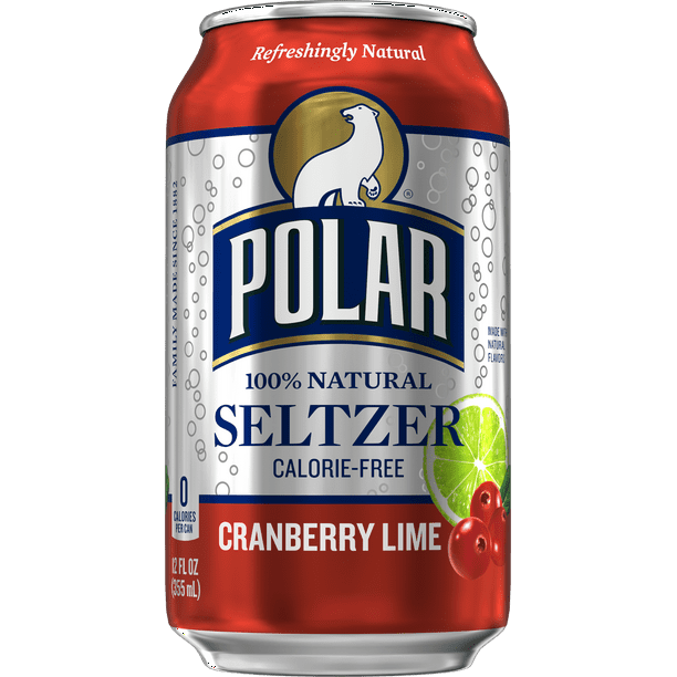 Polar Cranberry Lime Seltzer (Pack of 24)
