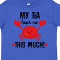 thumbnail image 4 of Inktastic My Tia Loves Me Nephew Boys or Girls Toddler T-Shirt, 4 of 5