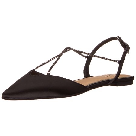 Jewel Badgley Mischka Alanna Ballet Flats Black