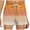 Orange, variant on Bovxnpu Plus Size Shorts for Women Lounge Shorts Womens Dressy Casual Shorts Beach Vacation Clothes Women's High Waist Non Stretch Printed Casual Shorts