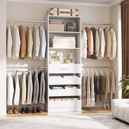HSS Steel Modular Freestanding Closet Organizer, 18