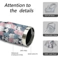 thumbnail image 3 of Cat Tumbler with Handle and Flip Straw for Women Men, 30oz Cute Stainless Steel Insulated Cup, Water Bottle Travel Coffee Mug, Gifts for Animal Lovers, 3 of 6