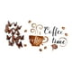 thumbnail image 2 of Pegatinas de pared con forma de taza de café, papel tapiz, decoración DIY, calcomanía de pared impermeable, mariposas 3D para sala de estar,, 2 of 9