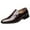 Brown, variant on Cathalem Men's Medfield Plain Toe Oxford Dress Shoe Genuine Leather Dress Shoes Hand Stitched Business formal Derby Shoes,Brown 44