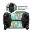 thumbnail image 4 of Fotbe Cute Sloth on Floral Tree Luggage Cover Protector,Suitcase Protector,Scratch and Dirt Resistant,Fits 18-32 Inch Luggage-Medium, 4 of 9
