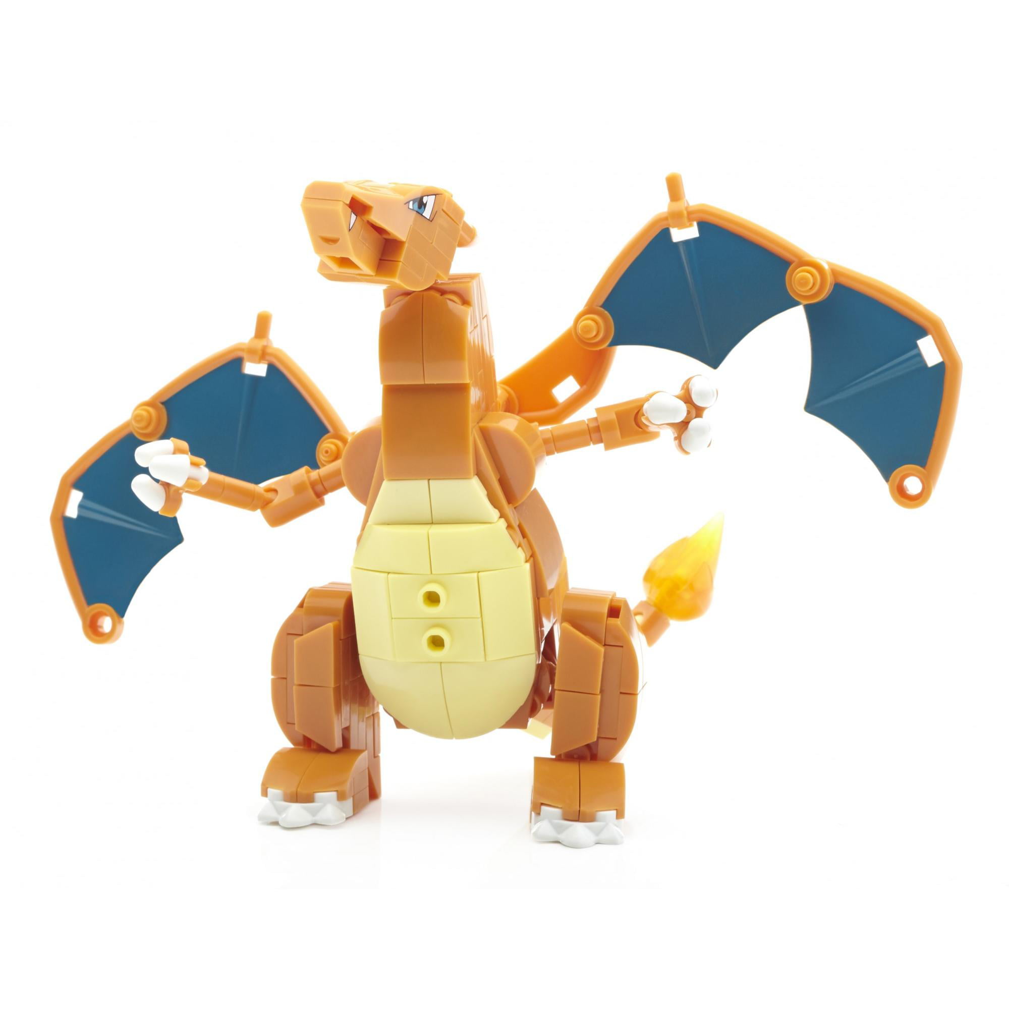 Mega Construx Pokemon Charizard Construction Set with character figures,  Building Toys for Kids (198 Pieces)