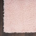 thumbnail image 4 of Nourison Lush Shag Modern & Contemporary Blush 5'3" x 7'3" Area Rug, (5x7), 4 of 8