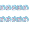 thumbnail image 1 of 1000 Piezas Bolsas HolográFicas Resellables, Bolsa de Mylar Una Prueba de Olores con Ventana Transparente para Almacenamiento de Alimentos Recuerdo de Fiesta Negocios, 1 of 5