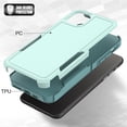 thumbnail image 5 of Allytechgroup Compatible for Apple iPhone 12 Pro / 12 6.1", Rugged Shockproof Military Grade Protection Dual Layers Hard PC TPU Phone Case for iPhone 12 Pro / iPhone 12 6.1", Mint, 5 of 5