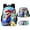 Style-C, variant on Super Brothers Retro Arcade School Bags Sets – 3-Piece Unique Character Backpack Sets – Plumber Video Game Character Travel Backpack