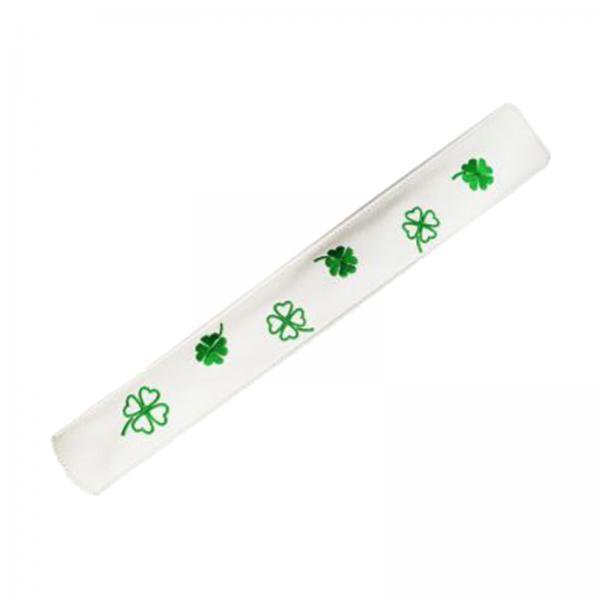 2x Cubierta de alineación para golf de , Hold 2 Sticks PU Leather Accessories Holder Funda bordada para Lucky Training